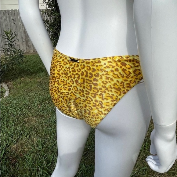 💋NWT KENDALL & Kylie Double Gather Spotted Print Knot Detail Bikini 2 Piece Set - Picture 9 of 12